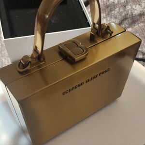 Brandon Blackwood Standard Kendrick Gold Trunk Box Bag - Discontinued Color